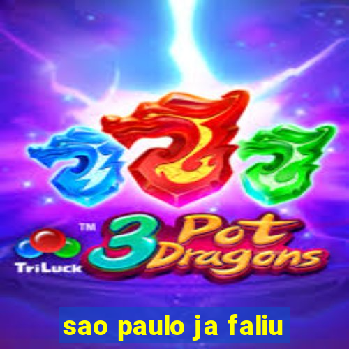 sao paulo ja faliu